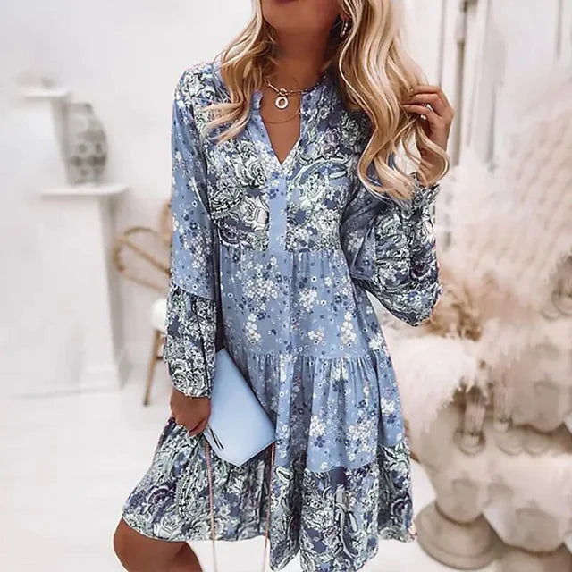 Mira - Floral Print Dress