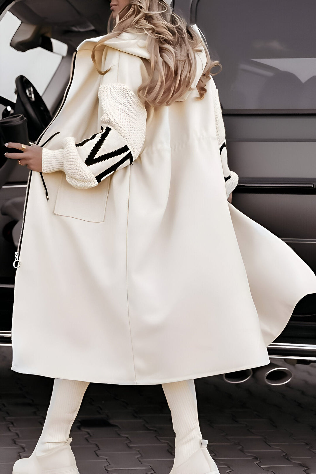 Thalia™⏐Chic Long Hooded Jacket