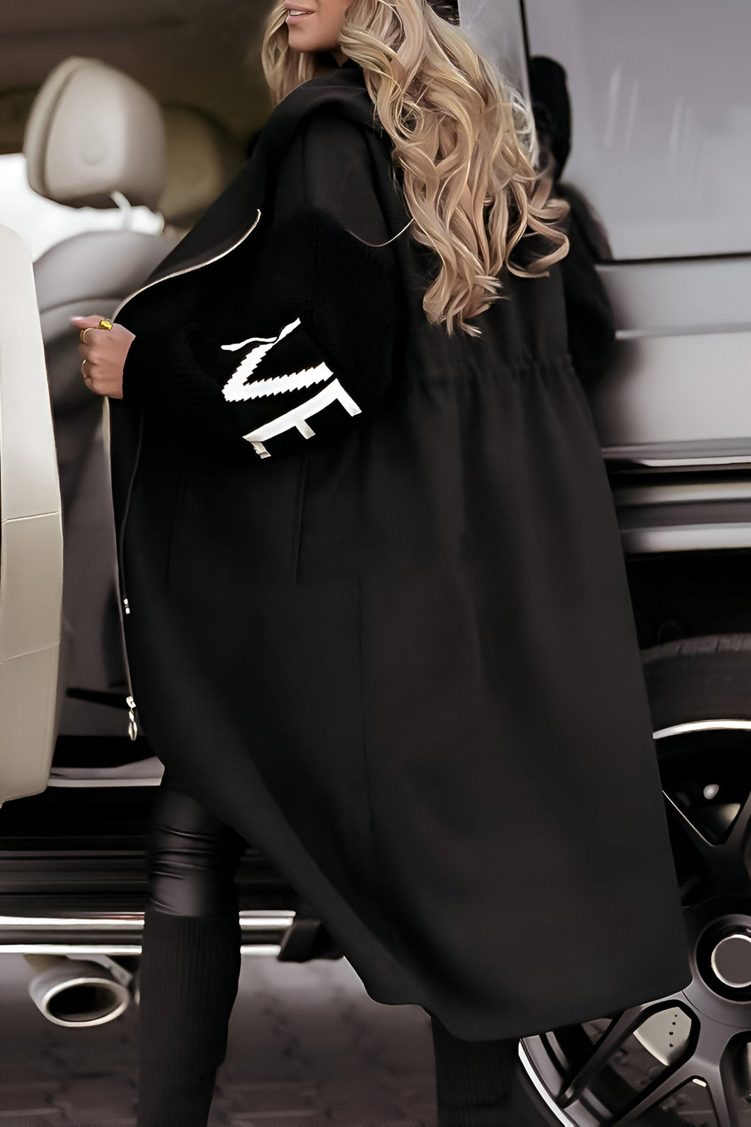 Thalia™⏐Chic Long Hooded Jacket